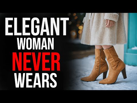 15 Winter Shoes Elegant Ladies NEVER Wear!