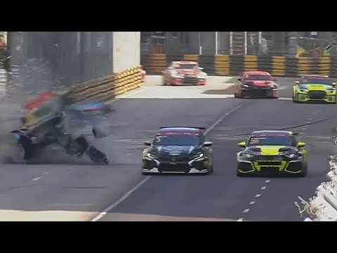 MACAU GP 2022 Crashes