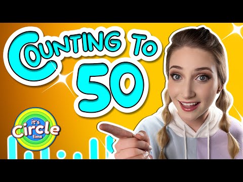 Count to 50 with Miss Sarah Sunshine | Its Circle Time