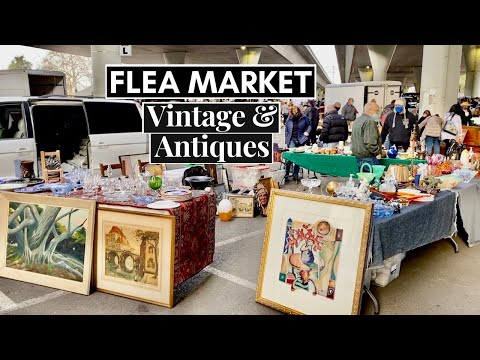 Vintage & Antique Flea Market || March 2021 - YouTube