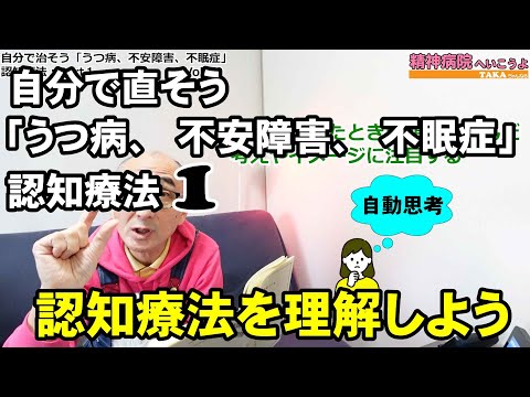 自分で治そう「うつ病、不安障害、不眠症」認知療法：『精神病院へいこうよ』VOL.60