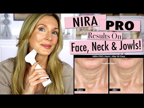 NIRA PRO Laser Review After 90 Days on 60 Yo Skin! Face, Neck, Jowls