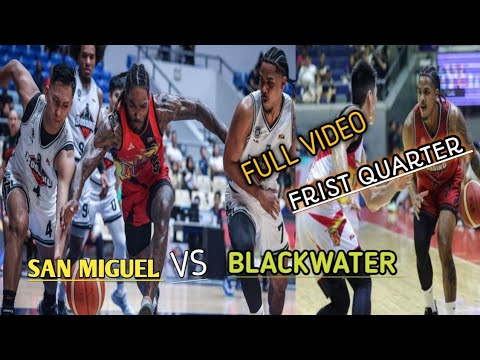 Game today san Miguel vs blackwater full game first quarter PBA game.finals score 2024.2025