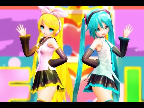 【MMD】Sweet Magic / スイートマジック (Api Miku and Rin) 【1080p・60fps】