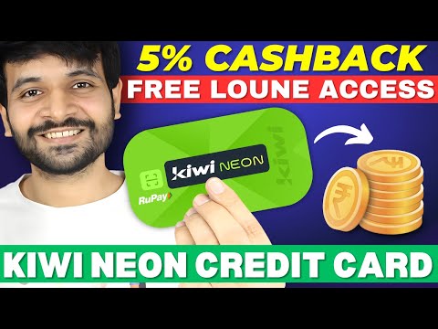 Kiwi NEON Credit Card Launched | 5% Cashback on UPI | LIFETIME FREE