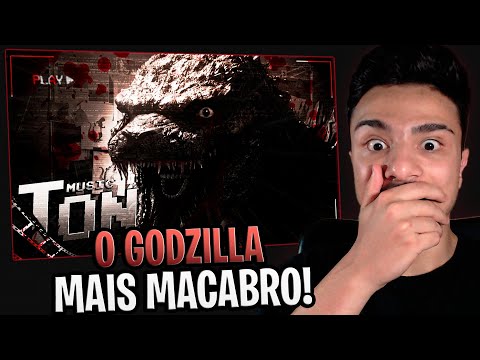 REACT Condenado a Viver | The Man in The Suit (Godzilla Analog Horror) | Papyrus Da Batata -Reagindo