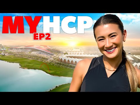 Ep2. golf is HARD…!!! *SHOCKING* | Yas Links Golf Course