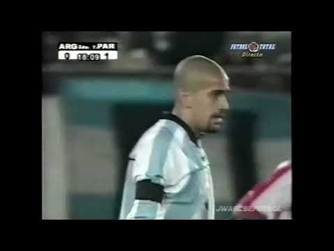 Juan Sebastian Veron vs Paraguay (2000/08 /16)