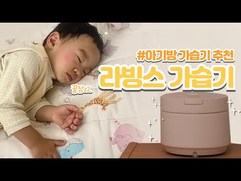 아기방 가습기 / 라빙스 올글래스 가열식 가습기 / 밥솥 가습기 / 신생아가습기