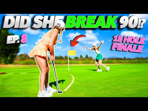 After 2 Months of Grinding… Can She Break 90? | Lauren’s Journey to Break 90 - FINALE | Claire Hogle