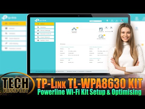 How To Setup TP LINK TL-WPA8630 KIT  📶 AV1300 Gigabit Passthrough Powerline ac Wi-Fi Optimising