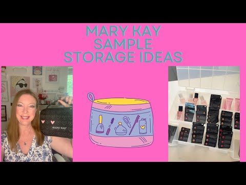 Mary Kay Sample Storage Ideas! #marykay #makeup #organization #businessideas #beautybusiness #beauty