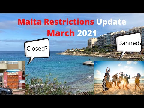 Malta Restrictions Update in March 2021 | Is it safe to travel to Malta?