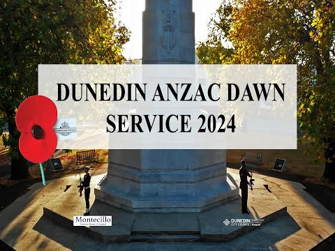 Dunedin ANZAC Dawn Service 2024