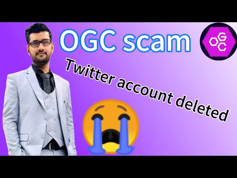 OGC SCAM || Twitter account deleted || what's next