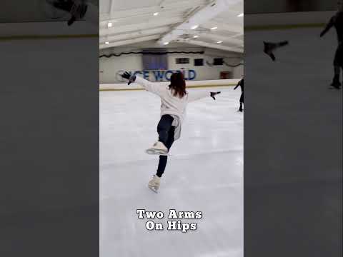 Different Arm Positions For Figure Skating Jumps #figureskating