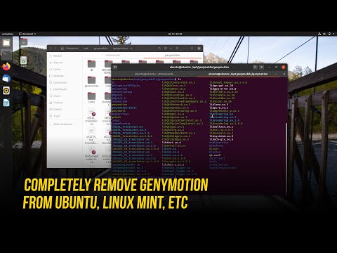 How to Uninstall Genymotion in Ubuntu | Android Emulator for Linux (Bluestacks Alternative)