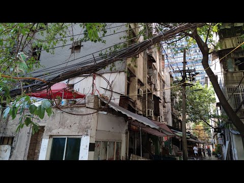 重庆中心城区的城中村    The urban village near the Central Business District in Chongqing