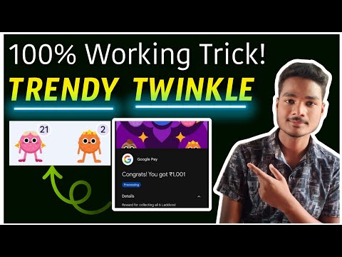 Gpay Laddoo! Offer 100% Trendy Twinkle Working Trick Telugu|| Googlepay laddoo Diwali offer 2024 ||