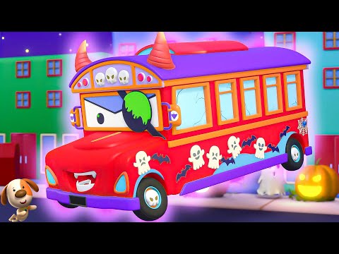 Halloween Wheels on the Bus + More Spooky Rhymes for Kids