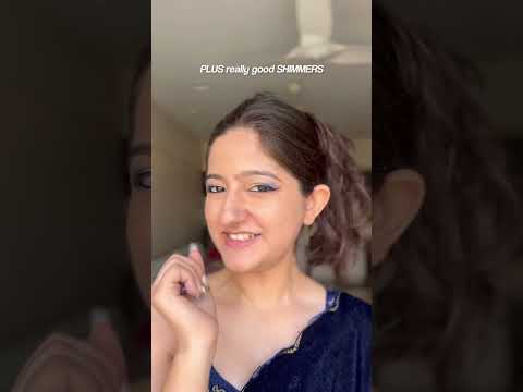 Blue Saree Diwali Party GRWM | Makeup Tutorial | Jhanvi Bhatia