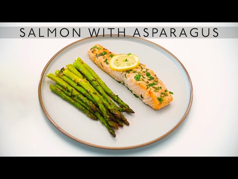 ''Salmon Recipe'' Mediterranean Diet, Healthy Dinner Baked in Oven