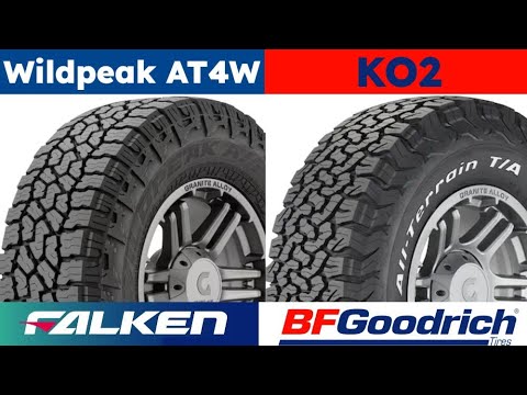 Falken Wildpeak AT4W vs BFGoodrich All Terrain TA KO2