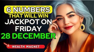 Lucky Numbers: 6 NUMBERS TO WIN JACKPOT LOTTERY on FRIDAY 27TH DECEMBER 2024 | Buddhist Teachings