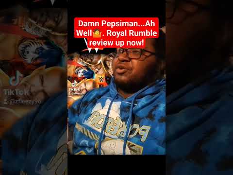 Royal Rumble review up now. #royalrumble #wwe #codyrhodes #bayley #pepsi