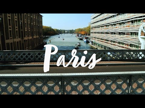 Living in Paris VLOG | Buttes-Chaumont Park On A Sunny Day, The Lift Bridge, Canal de l’Ourcq