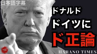 主流メディアで流さない生動画！ど正論すぎて誰も否定できない！トランプ大統領がNATO事務局長と会食中にドイツのエネルギー政策を批判｜2018年7月【日本語字幕】