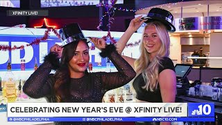 Welcome 2025 at Xfinity Live! in South Philadelphia