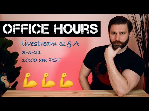 TCM Office Hours - Muscles, Livestream Q&A (3/5/21)