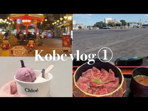 [vlog]神戸1泊2日の旅/観光地巡り/南京町🥟/Chloeカフェ/赤のれん/食べ歩き