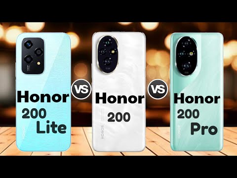 Honor 200 lite vs Honor 200 vs Honor 200 pro