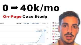 From 0 to 45k/mo Traffic | On-Page SEO Case Study (Surfer SEO)