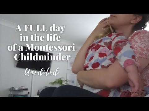 A Full Day In The Life Of A Mum & Childminder  | Inside my Montessori Home & Setting | VLOG