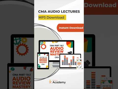 CMA Audio Lectures | MP3 Download