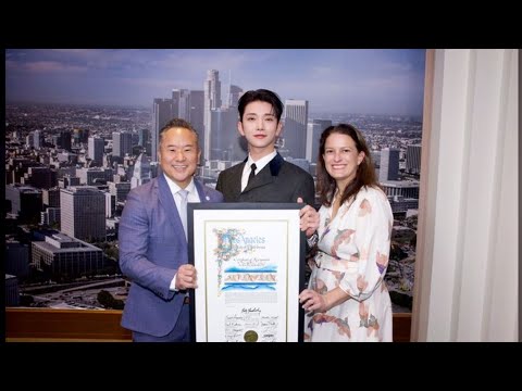 LA CITY COUNCIL HONORS SEVENTEEN JOSHUA