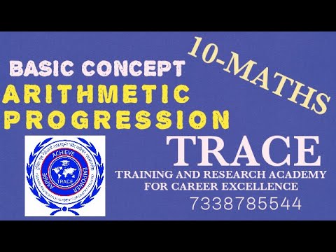 ARITHMETIC PROGRESSION - BASIC CONCEPT / CLASS 10 / MATHS