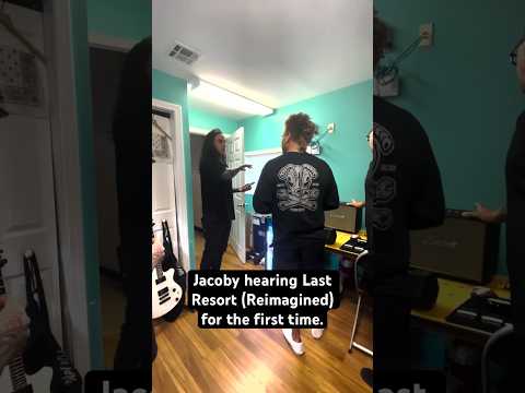 Jacoby hearing Last Resort (Reimagined) for the first time. #FallingInReverse #LastResort #reaction