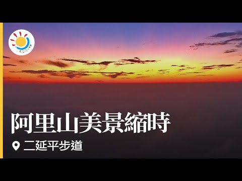 阿里山即時影像-二延平步道-縮時 | Eryanping Trail Sunset Timelapse in Alishan, Taiwan 2021-05-10