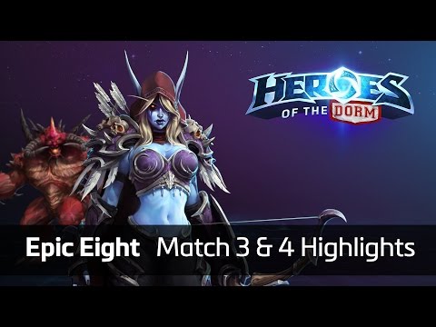 Heroes of the Dorm Epic Eight Highlights - Matches 3 & 4