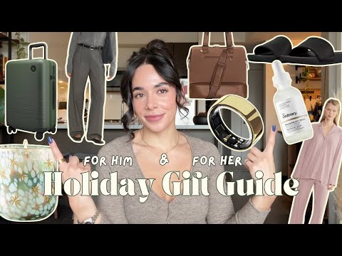 HOLIDAY GIFT GUIDE 2024 💝 gifts for her and him, all price ranges