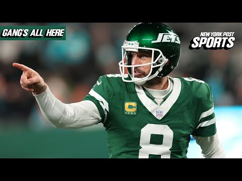 Aaron Rodgers Last Game as Jet? | Gang's All Here