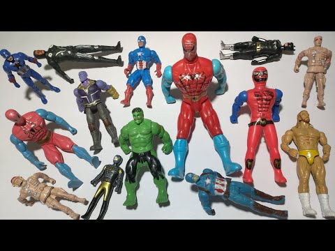 AVENGERS SUPERHERO STORY, MARVEL'S SPIDERMAN VS HULK, CAPTAIN AMERICA VS BATMAN