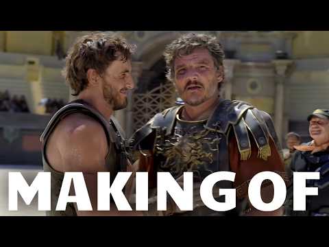 Making Of GLADIATOR 2 (2024) - Best Of Behind The Scenes, Stunt Action & Set Visit With Pedro Pascal