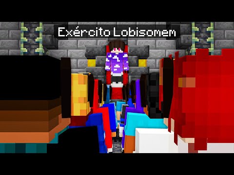 TRANSFORMEI TODOS EM LOBISOMEM - Minecraft Absurdo