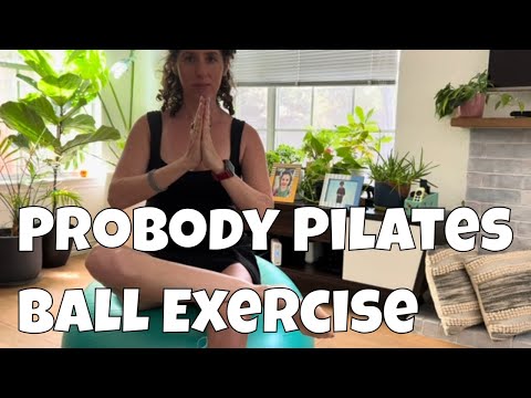 Yoga ball for Core, balance, stability and more!