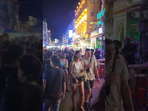 Best Nightlife in bangkok | Khaosan Road  #bangkoknightlife #phuketnightlife #pattayanightlife